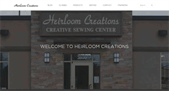 Desktop Screenshot of heirloomcreations.net